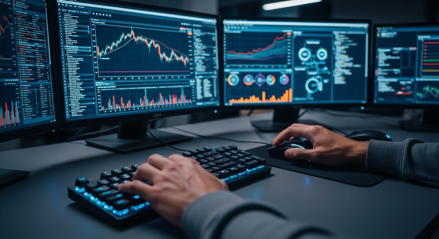 Môi trường công nghệ cao với code và dữ liệu rất phù hợp với từ khóa về các ngành nghề lương cao. Môi trường công nghệ cao với code và dữ liệu rất phù hợp với từ khóa về các ngành nghề lương cao.