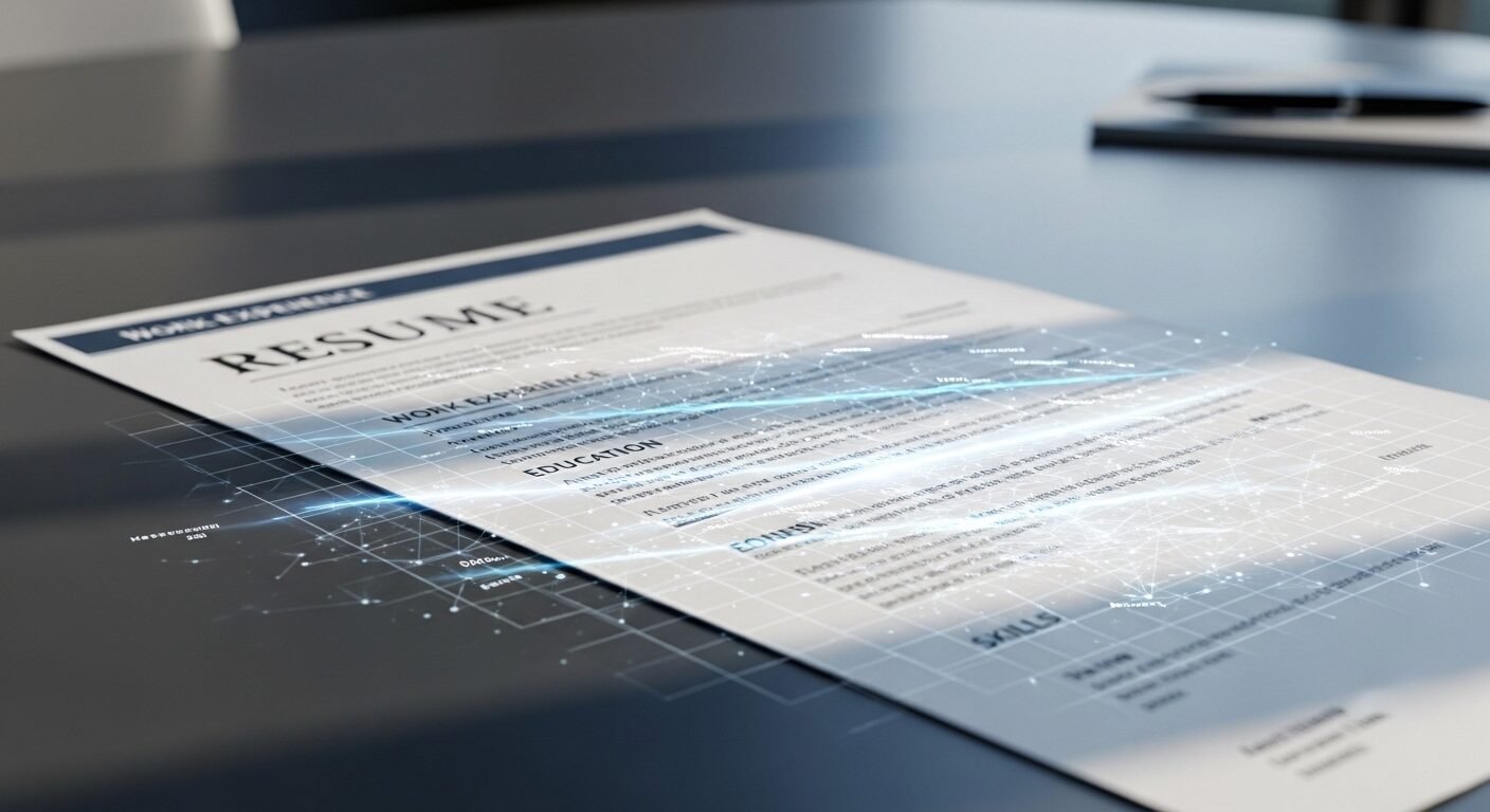 Liên kết hình ảnh phân tích CV với việc hướng dẫn người dùng tạo CV hiệu quả, tạo sự liên quan mạnh mẽ.