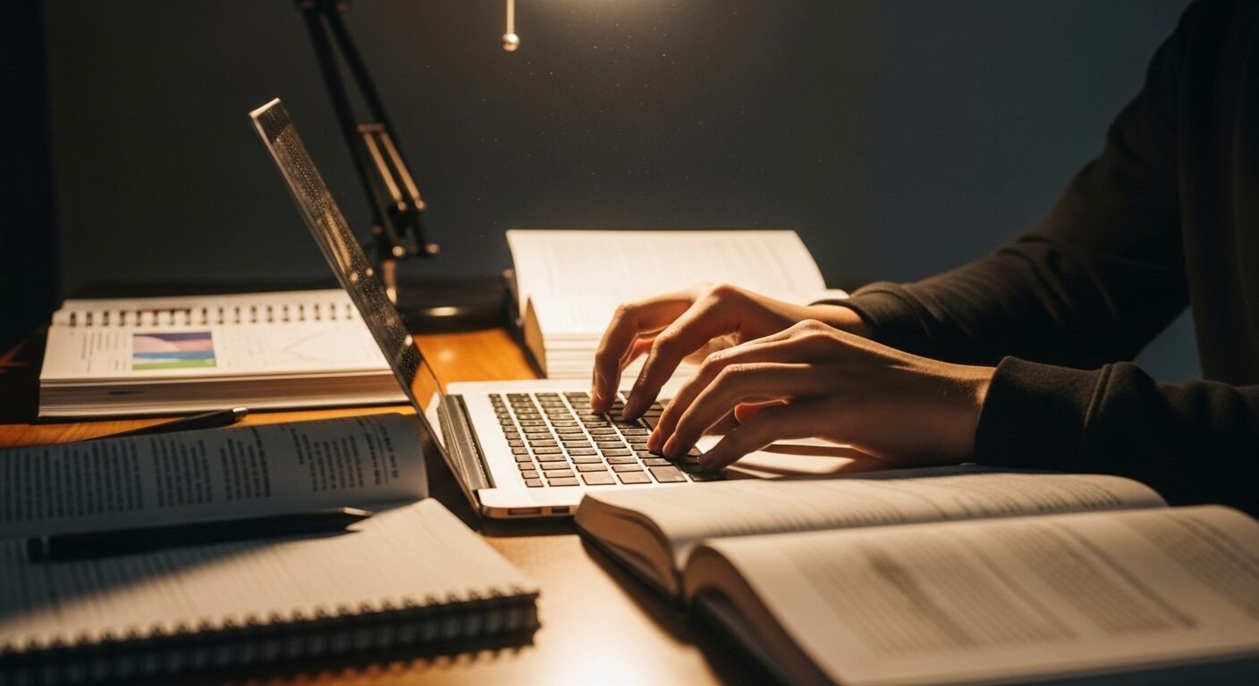 Ảnh chụp từ trên cao không gian văn phòng mở hiện đại, nơi các chuyên gia làm việc và cộng tác tích cực, điển hình cho các ngành nghề thiếu hụt nhân sự.