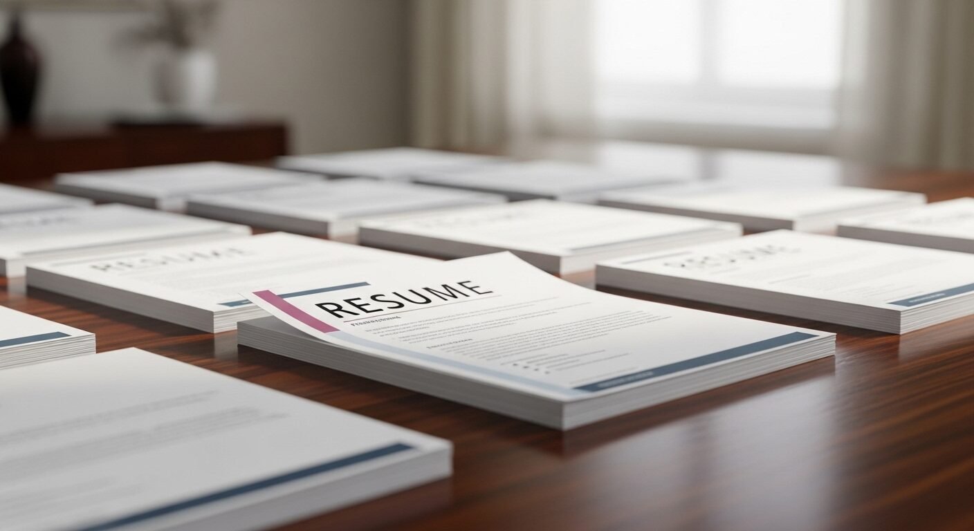 Giao diện ATS hiện đại đánh giá các mẫu CV lập trình viên, hiển thị hồ sơ được duyệt (xanh) và bị lọc (xám).