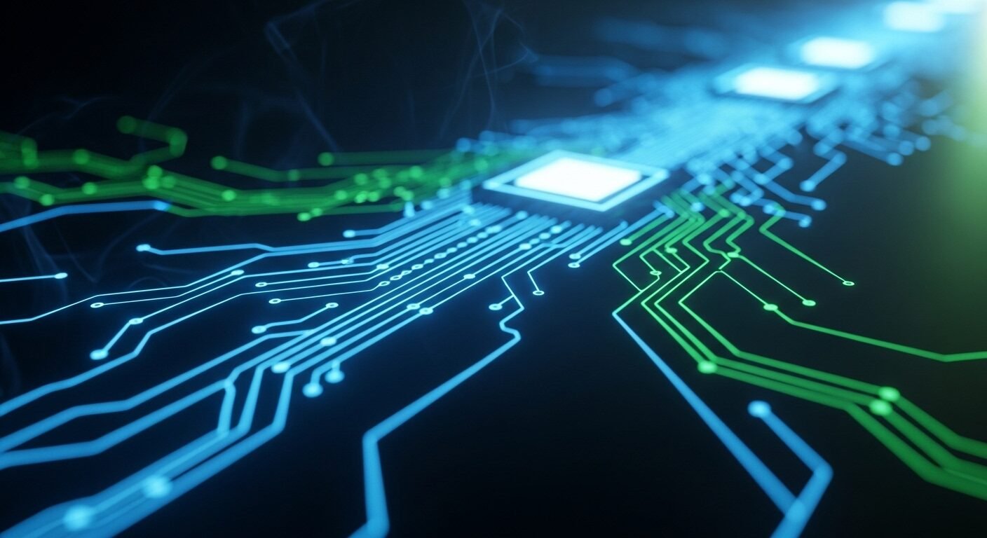 Hình ảnh trừu tượng luồng dữ liệu kỹ thuật số xanh dương và xanh lá, tượng trưng cho AI, Big Data và hạ tầng điện toán đám mây. Đọc review LTS Group để khám phá các giải pháp công nghệ tiên tiến. Hình ảnh trừu tượng luồng dữ liệu kỹ thuật số xanh dương và xanh lá, tượng trưng cho AI, Big Data và hạ tầng điện toán đám mây. Đọc review LTS Group để khám phá các giải pháp công nghệ tiên tiến.