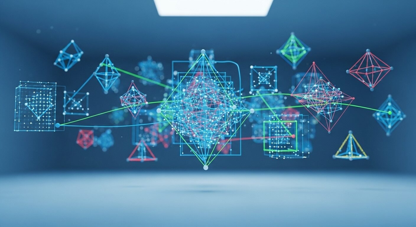 Trực quan hóa dữ liệu 3D động với đồ thị và điểm dữ liệu phức tạp, đại diện cho phân tích chuyên sâu và sự đổi mới trong ngành Công nghệ thông tin. Trực quan hóa dữ liệu 3D động với đồ thị và điểm dữ liệu phức tạp, đại diện cho phân tích chuyên sâu và sự đổi mới trong ngành Công nghệ thông tin.