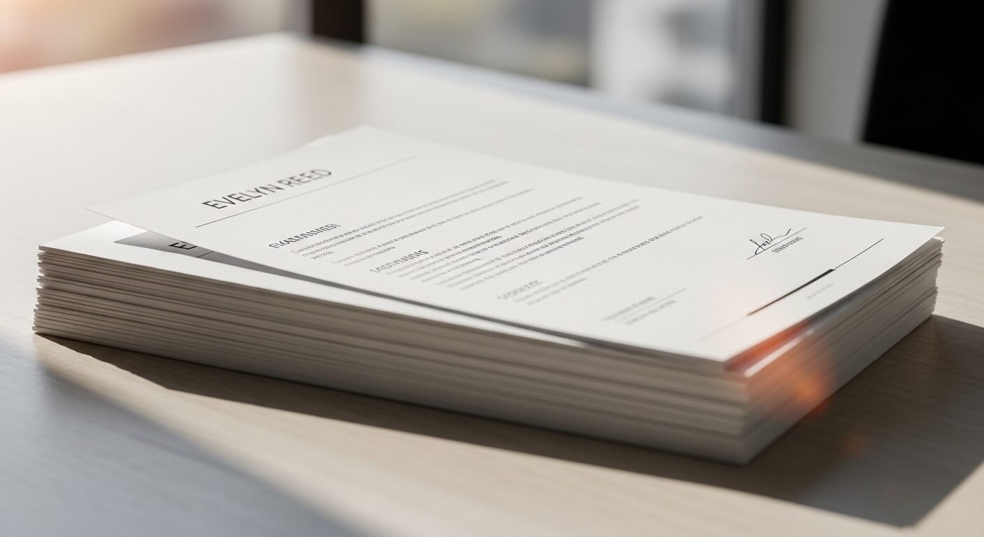 Hồ sơ xin việc chuyên nghiệp, nổi bật trên bàn làm việc, là chìa khóa để tìm việc làm thành công. Hồ sơ xin việc chuyên nghiệp, nổi bật trên bàn làm việc, là chìa khóa để tìm việc làm thành công.