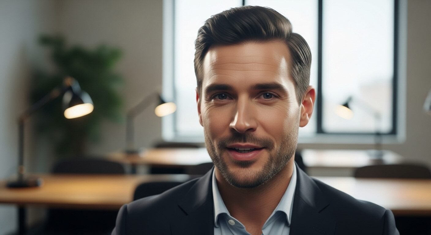 Khuôn mặt ứng viên tự tin, ánh mắt trực tiếp và nụ cười thân thiện trong phỏng vấn, gợi ý cách trả lời phỏng vấn khi chưa có kinh nghiệm chuyên nghiệp. Khuôn mặt ứng viên tự tin, ánh mắt trực tiếp và nụ cười thân thiện trong phỏng vấn, gợi ý cách trả lời phỏng vấn khi chưa có kinh nghiệm chuyên nghiệp.