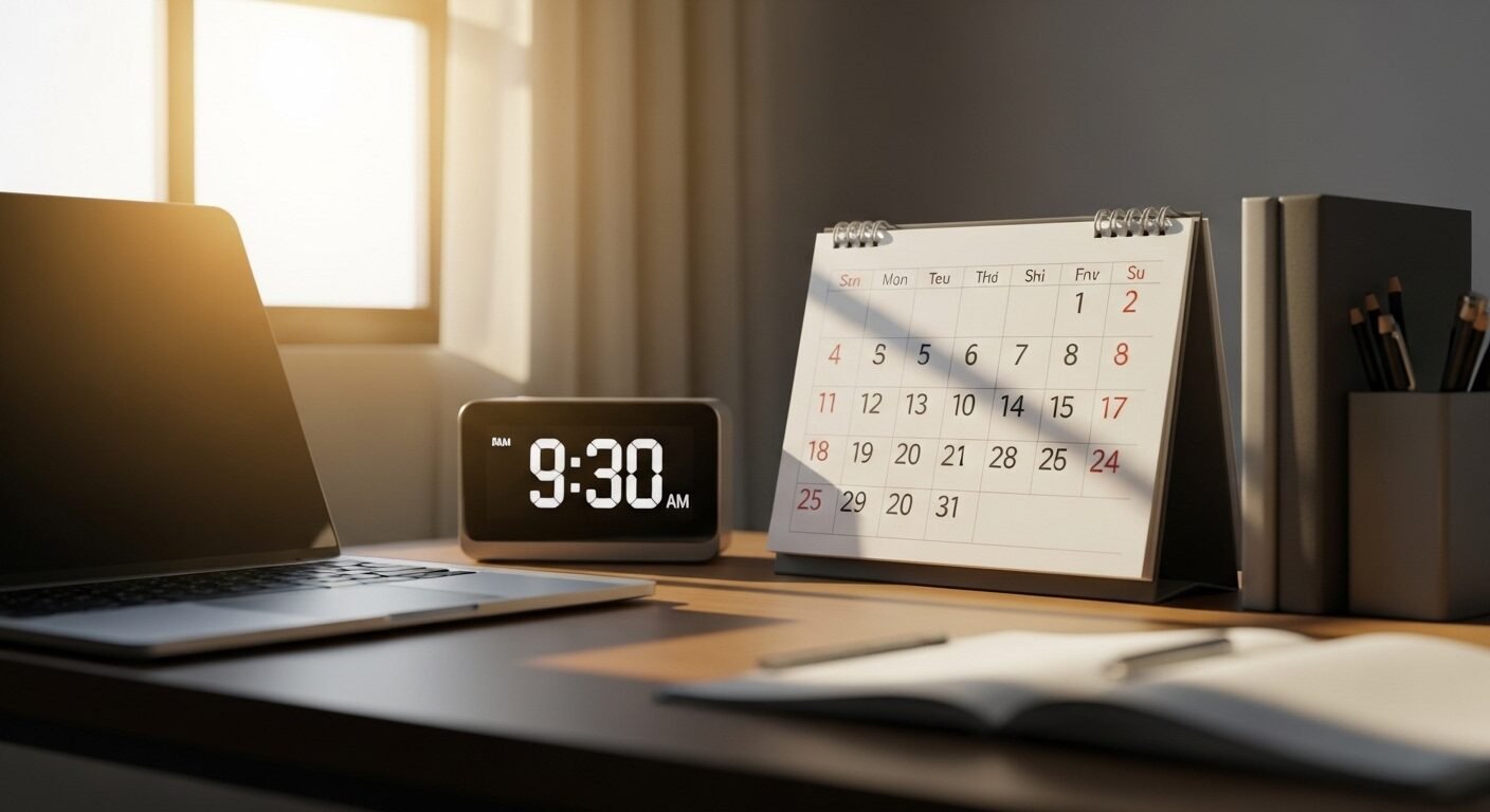 30 sáng, gợi ý thời điểm lý tưởng để tập trung vào Cách viết email ứng tuyển hiệu quả.