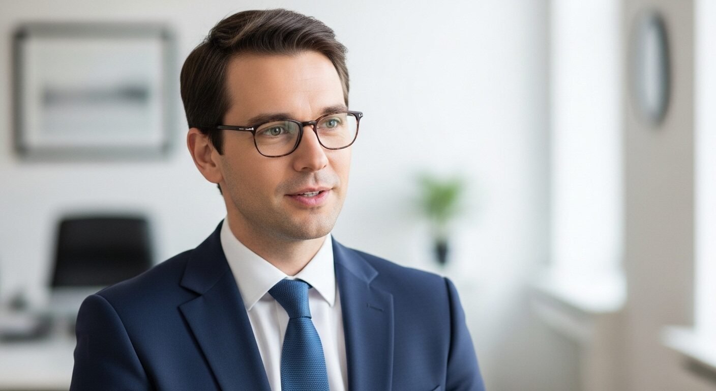 Chân dung chuyên nghiệp của một người đang tự tin trò chuyện, minh họa cách trả lời phỏng vấn giới thiệu bản thân thu hút trong môi trường văn phòng. Chân dung chuyên nghiệp của một người đang tự tin trò chuyện, minh họa cách trả lời phỏng vấn giới thiệu bản thân thu hút trong môi trường văn phòng.