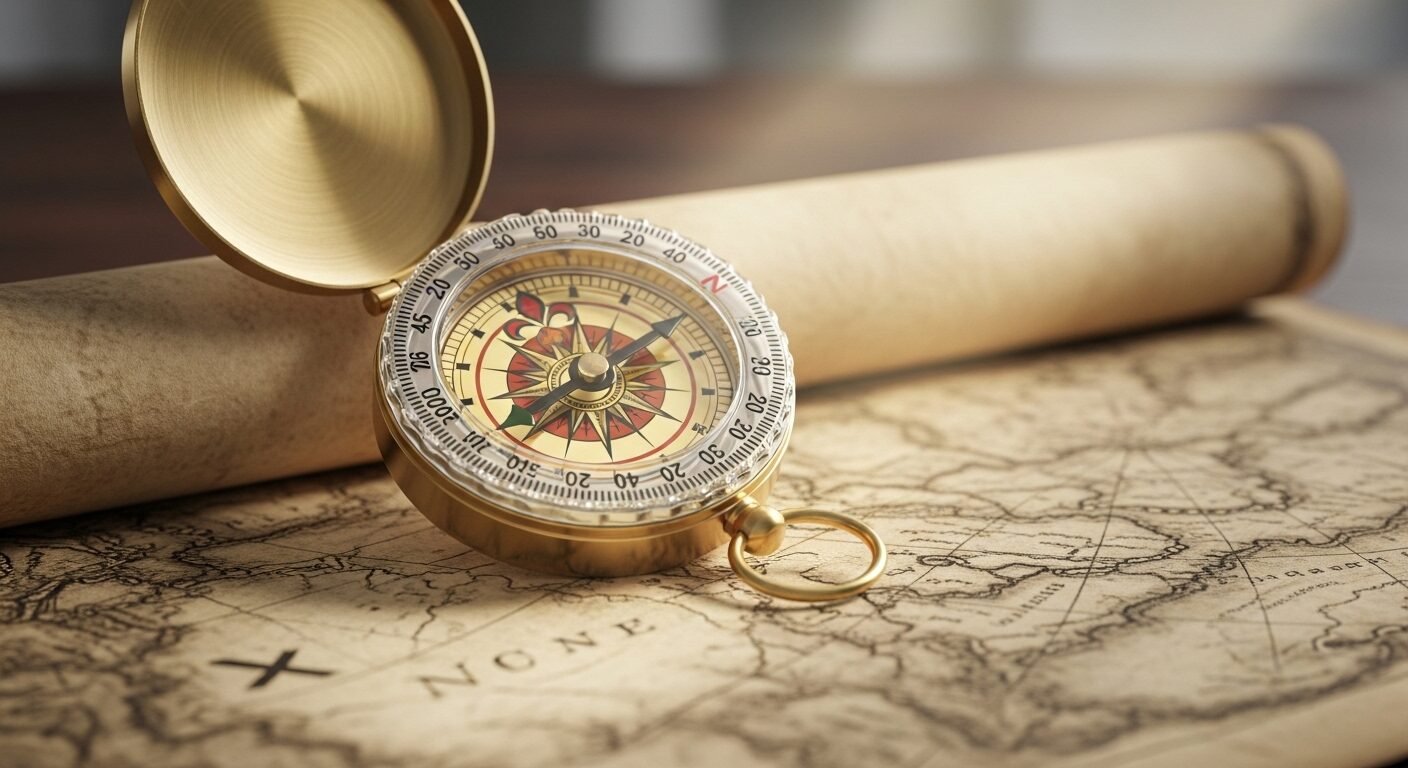 La bàn đồng cổ trên bản đồ cổ, định hướng tìm hiểu tính cách và nghề nghiệp phù hợp với cung hoàng đạo. La bàn đồng cổ trên bản đồ cổ, định hướng tìm hiểu tính cách và nghề nghiệp phù hợp với cung hoàng đạo.