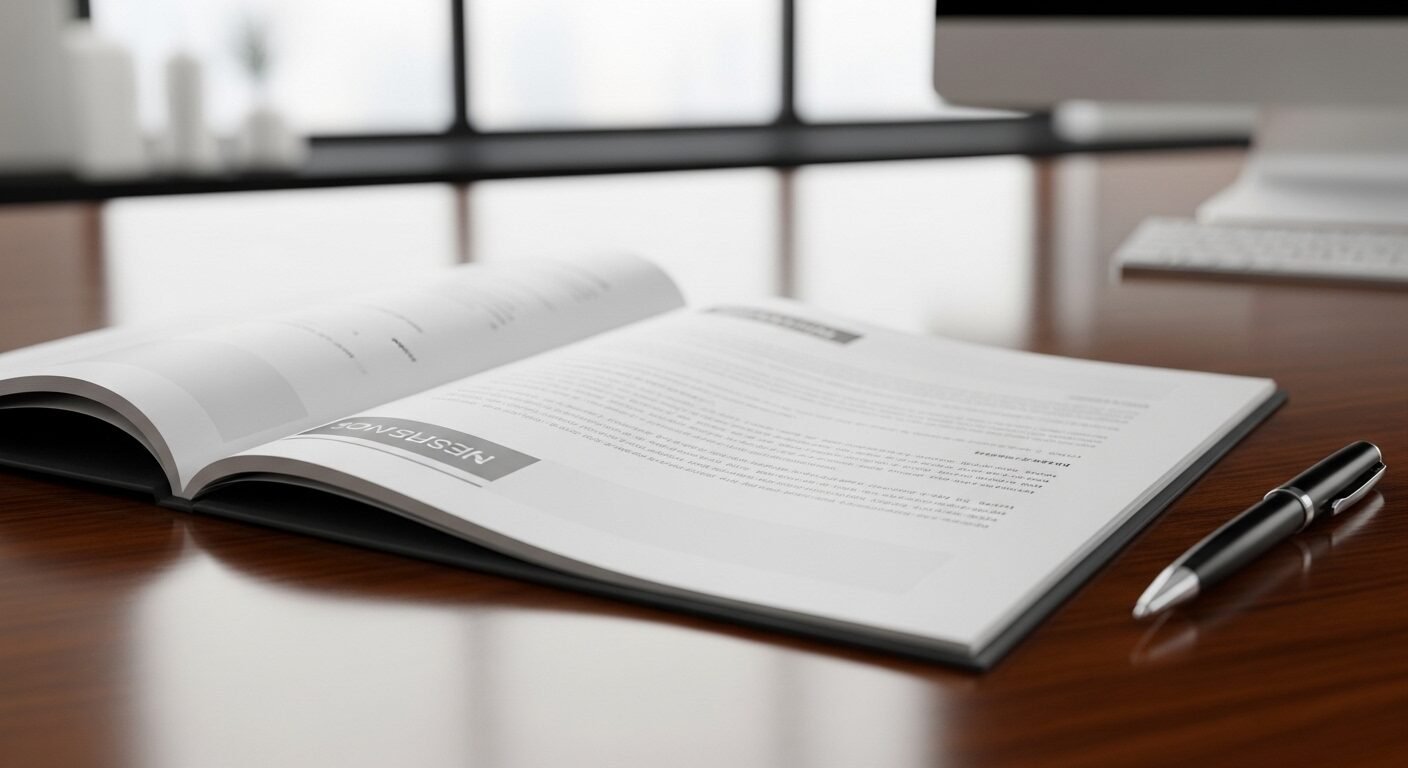 Hồ sơ xin việc chuyên nghiệp và bút trên bàn gỗ, thể hiện sự chuẩn bị kỹ lưỡng cho buổi phỏng vấn và cách trả lời mức lương mong muốn khi chưa có kinh nghiệm. Hồ sơ xin việc chuyên nghiệp và bút trên bàn gỗ, thể hiện sự chuẩn bị kỹ lưỡng cho buổi phỏng vấn và cách trả lời mức lương mong muốn khi chưa có kinh nghiệm.