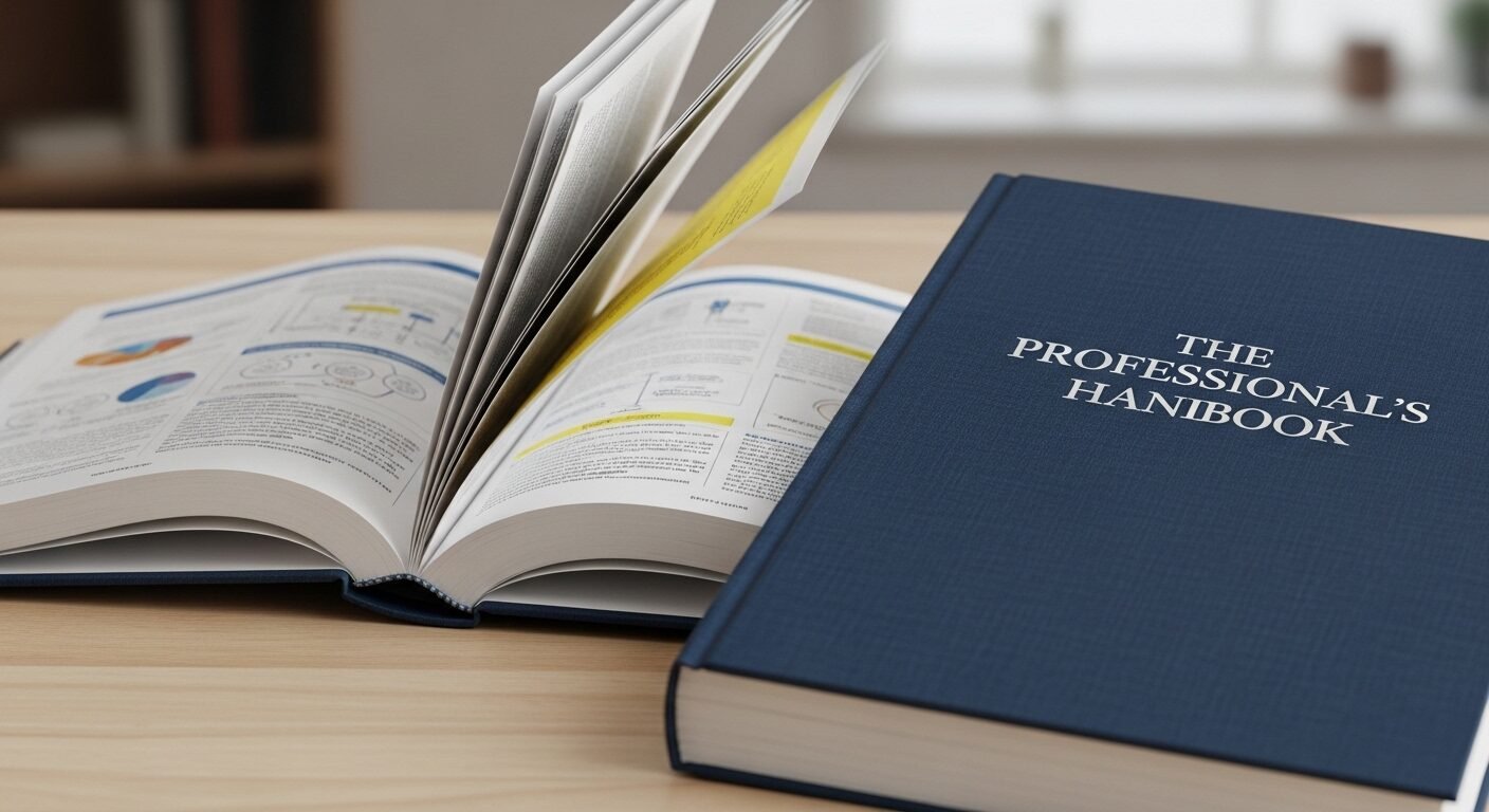 Sổ tay chuyên nghiệp mở trên bàn gỗ, hướng dẫn cách nhận biết và tránh dấu hiệu rớt phỏng vấn.